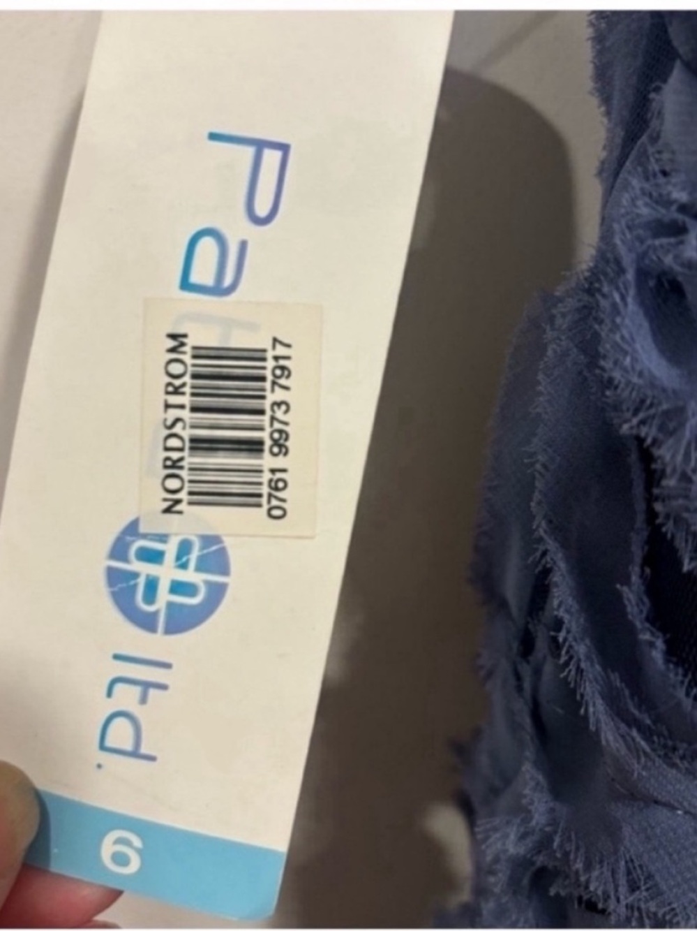 Patra NEW Crossover Pleated Front Soutache Skirted Gown Cornflower Blue Women 6 - Picture 12 of 13